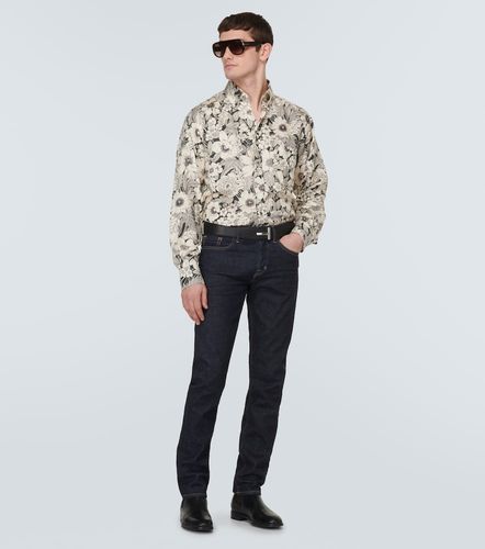 Camicia con stampa floreale - Tom Ford - Modalova