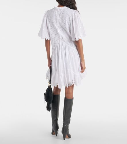 Vestido corto Slayae de algodón bordado - Marant Etoile - Modalova