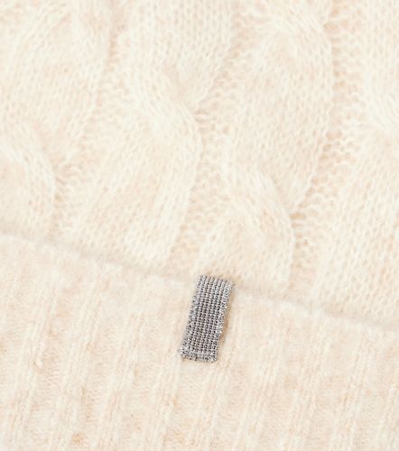 Gorro trenzado de mohair - Brunello Cucinelli - Modalova