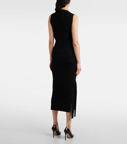 Falda midi de satén - Victoria Beckham - Modalova