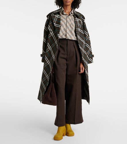 Camisa Check de algodón - Burberry - Modalova