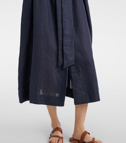 Asceno Midikleid Larnaca aus Leinen - Asceno - Modalova