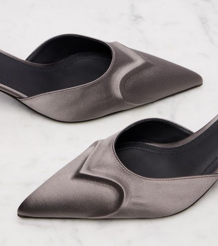 Alaïa Mules Le Cœur 3D 55 de satén - Alaia - Modalova