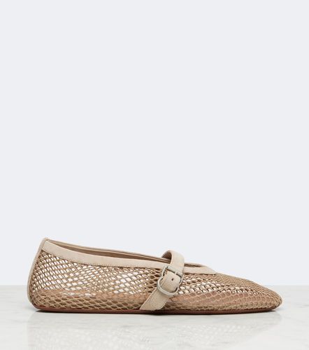 Alaïa Ballerinas mit Veloursleder - Alaia - Modalova