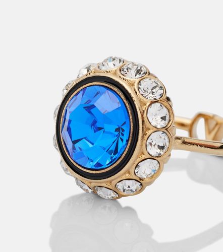 Anillo VLogo con cristales - Valentino - Modalova