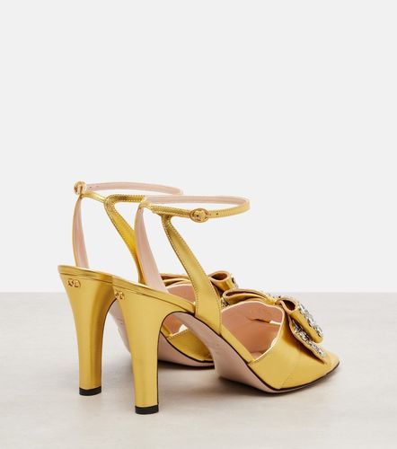 Sandali Bowow 95 in pelle con cristalli - Valentino Garavani - Modalova