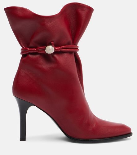 Lolya 90 leather ankle boots - Isabel Marant - Modalova