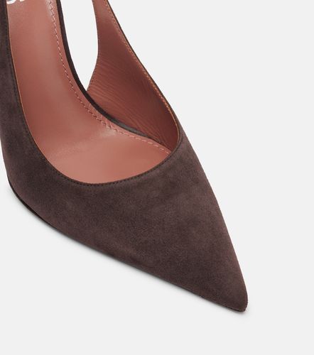 Pumps slingback Lidia 105 in suede - Paris Texas - Modalova
