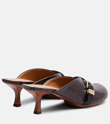 Ganni Mules 40 in pelle stampata - Ganni - Modalova