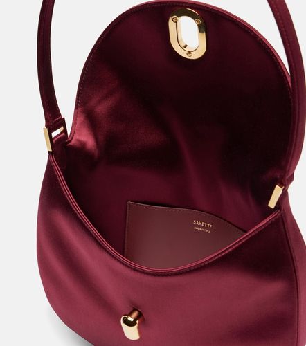Borsa a spalla Tondo Small in raso - Savette - Modalova