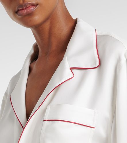Tom Ford Silk twill pajama shirt - Tom Ford - Modalova