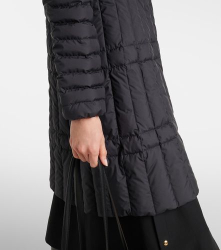 Menthelong quilted down coat - Moncler - Modalova