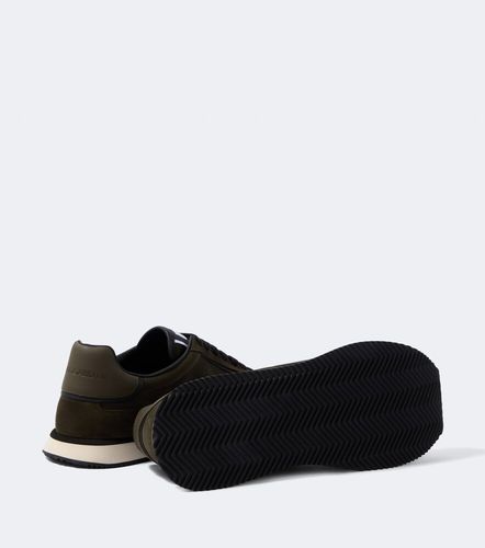 Zapatillas de ante con DG - Dolce&Gabbana - Modalova