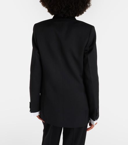 Victoria Beckham Blazer con raso - Victoria Beckham - Modalova