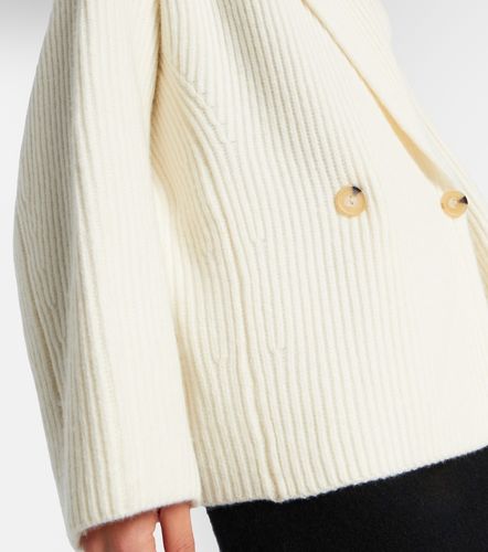 Vince Ribbed-knit wool-blend jacket - Vince - Modalova