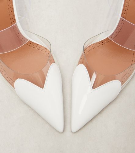 Le Cour leather and PU wedge mules - Alaia - Modalova
