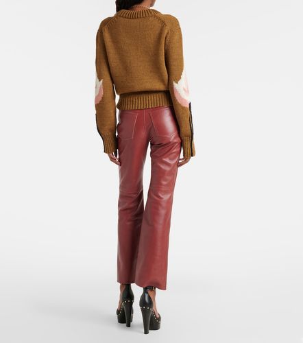 Chloe Leather flared pants - Chloe - Modalova