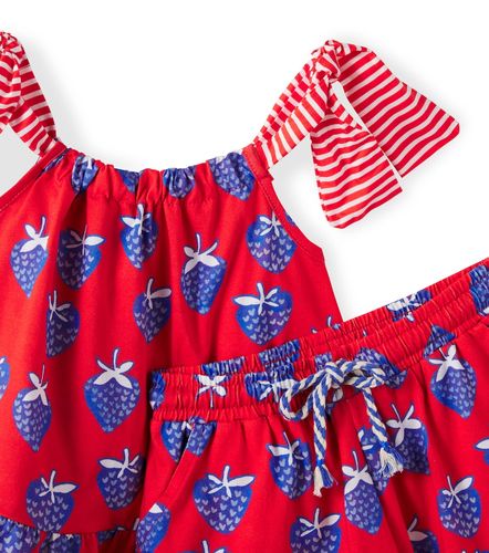 Fábula Set de top y shorts Silvestre de algodón - Fabula - Modalova