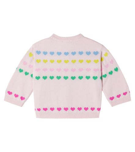 Bebé - cárdigan Laligne de algodón en jacquard - Bonton - Modalova