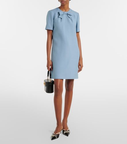 Abito corto in Crepe Couture con fiocco - Valentino Garavani - Modalova