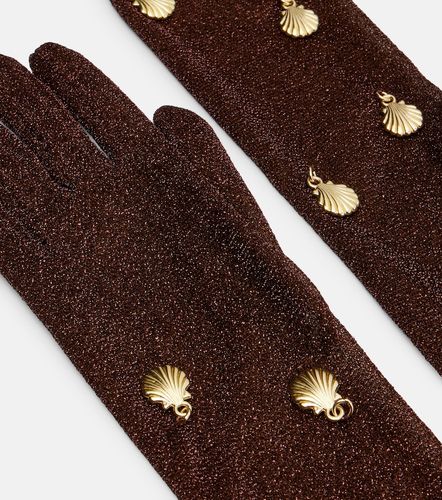 Oseree Lumiere embellished gloves - Oseree - Modalova