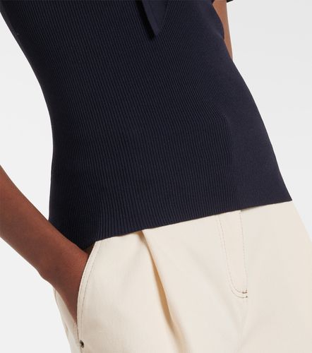 Max Mara Top in maglia con sciarpa - Max Mara - Modalova
