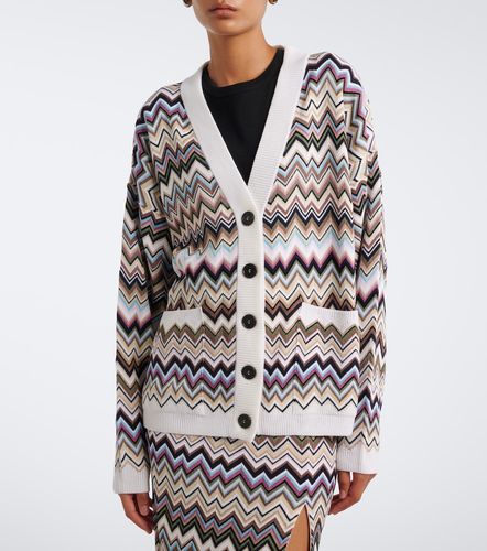 Cárdigan oversized en zigzag - Missoni - Modalova