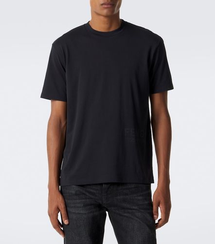 Camiseta de jersey de algodón con logo - Fendi - Modalova