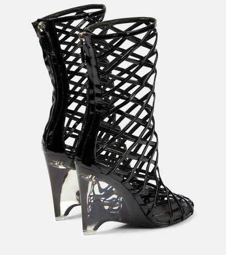 Alaïa Stivaletti in pelle con zeppa - Alaia - Modalova