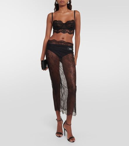Dolce&Gabbana Top in pizzo - Dolce&Gabbana - Modalova
