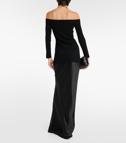 Pullover Derick a coste off-shoulder - Veronica Beard - Modalova