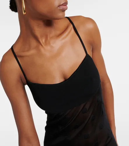 Abito lungo La Robe Maille Puntini in mesh - Jacquemus - Modalova