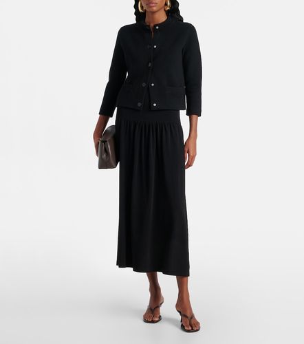 Wool and cotton-blend cardigan - Vince - Modalova