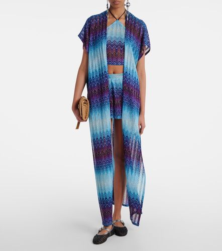 Missoni Crop top de lamé en zigzag - Missoni - Modalova