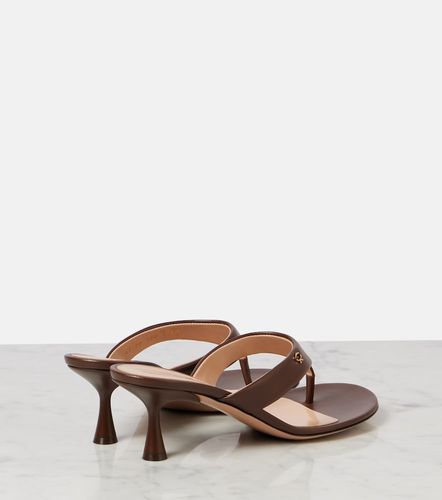 Sandali infradito Ascent 55 in pelle - Gianvito Rossi - Modalova