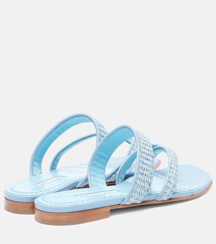 Sandalen Susara aus Raffiabast - Manolo Blahnik - Modalova
