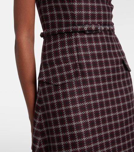 Petra houndstooth wool-blend midi dress - Emilia Wickstead - Modalova