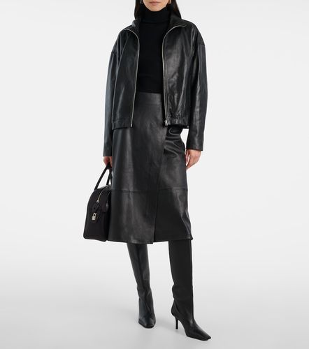 Yves Salomon Lederjacke - Yves Salomon - Modalova