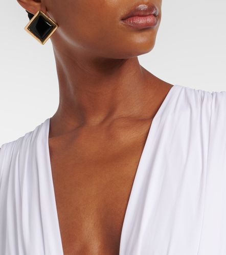 Embellished jersey maxi dress - Balmain - Modalova