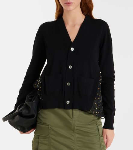 Cárdigan de algodón estampado - Sacai - Modalova
