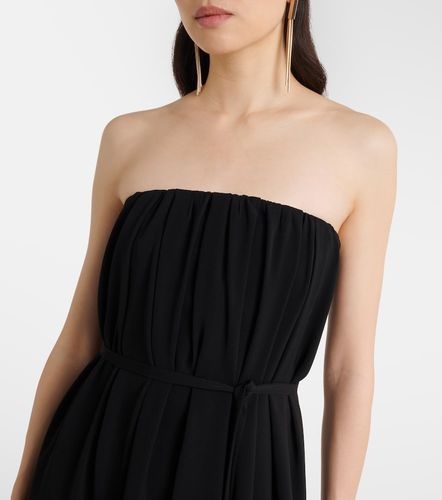 Elegante Sax crepe strapless gown - Max Mara - Modalova