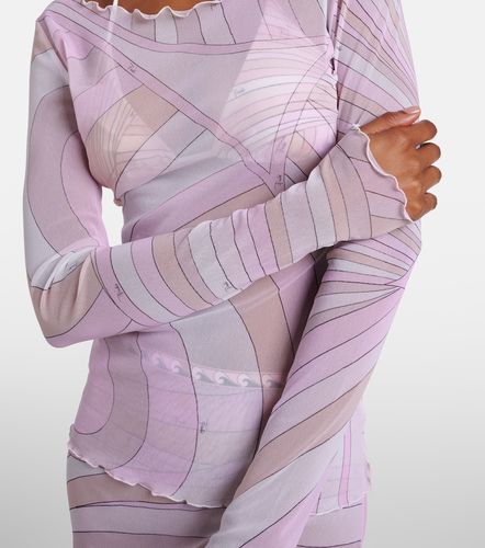 Pucci Top Iride in tulle - Pucci - Modalova