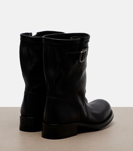 Prada Leather mid-calf boots - Prada - Modalova