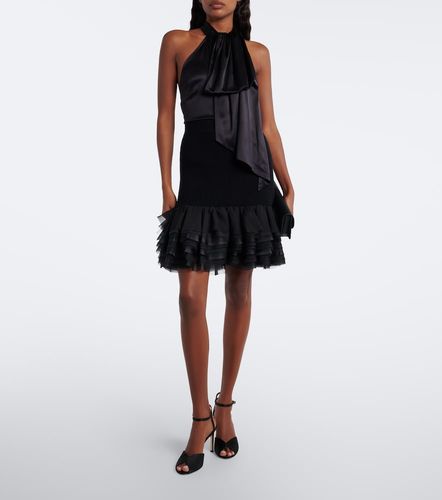 Ruffled wool and cashmere miniskirt - Nina Ricci - Modalova