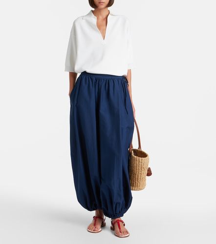Pantaloni balloon in cotone e seta - Polo Ralph Lauren - Modalova