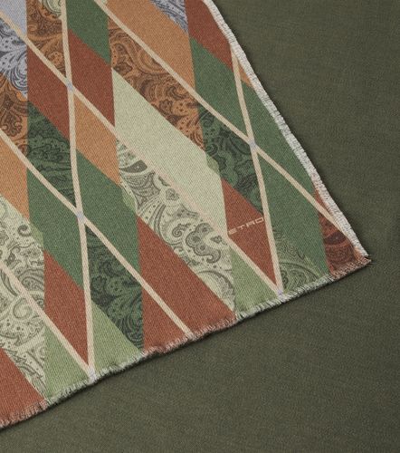 Etro Plaid Harlequin in lana - Etro - Modalova