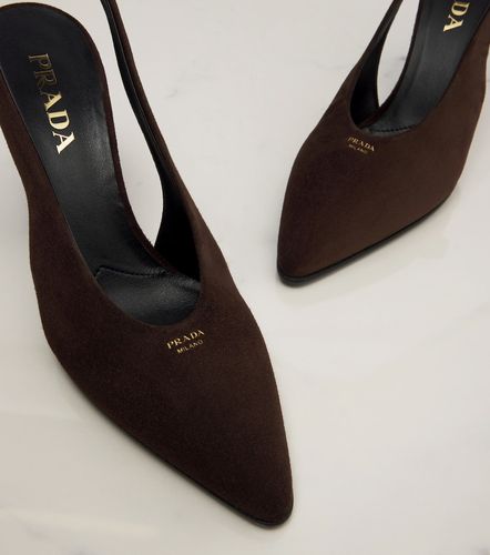 Prada Suede slingback pumps - Prada - Modalova