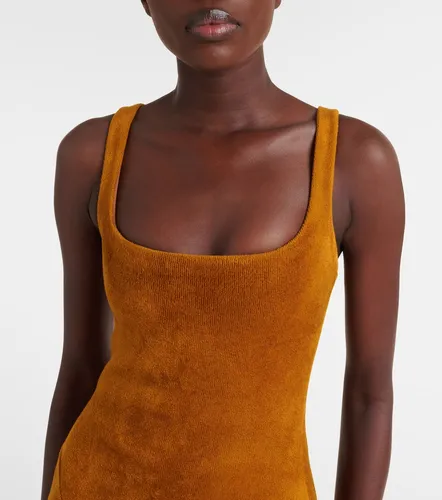Alaia Velvet midi dress - Alaia - Modalova
