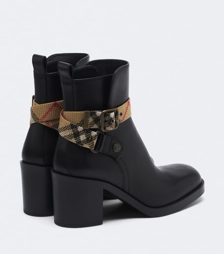 Ankle Boots Huntley aus Leder - Burberry - Modalova