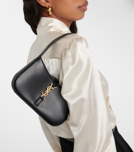 Le 5 a 7 Mini leather shoulder bag - Saint Laurent - Modalova